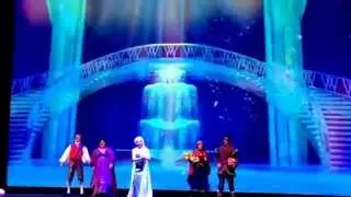 Elsa Sings Let It Go First Time in Forever Singalong DCA Frozen Fun Disneyland Resort