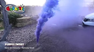 Purple Smoke Grenade Black Cat Fireworks