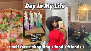 Day In My Life: self care, reset, shopping, food || Rowshaye