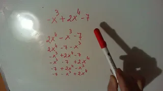 Modi di scrivere di un polinomio, polinomio ordinato. Video Lezioni di Matematica