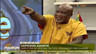 The rate of NPP corruption shows Mahama was then an angel, says Hopeson Adorye