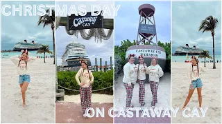 VERY MERRYTIME DISNEY CRUISE | DAY 3 CASTAWAY CAY ON CHRISTMAS | DISNEY WISH INAUGURAL SAILING