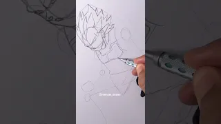 Draw Vegeta Ultra Ego