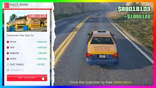 Owning A Taxi Cab Business In GTA 5 Online! (Los Santos Drug Wars DLC Update)
