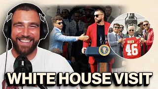 “Get This Son of a B***h Out of Here”: Travis Kelce recaps his wild visit to the White House
