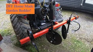#17 Home made Garden Bedder for your tractor!