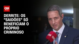 Derrite: Os "saidões" só beneficiam o próprio criminoso | BASTIDORES CNN