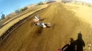 KTM 144SX Milestone Vet Woop Crash