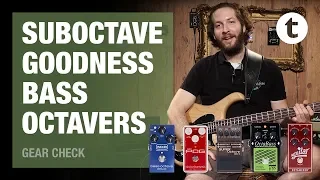 Top 5 | Bass Octave Pedals | Demo | Thomann