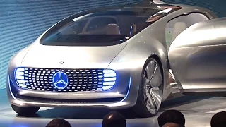 Mercedes F 015 World Premiere In Detail Walk Around Mercedes Self Driving Car CARJAM TV 2015