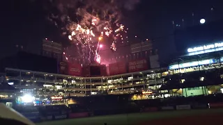 Last fireworks show at Globe Life Park. 9/28/19