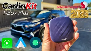 CarlinKit T-Box Plus - Monster Car Dongle of 2023 - Blazing Fast Speed!