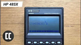 HP 48SX Calculator from 1990