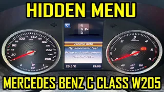 Mercedes Benz C Class W205 Hidden Menu Secret