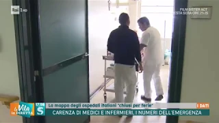 Carenza di medici e infermieri, i numeri dell'emergenza - La vita in diretta Estate 12/08/2019