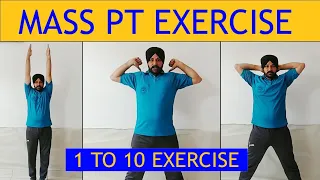 MASS PT EXERCISE | PT EXERCISE | 1 TO 10 PT EXERCISE | AVTAR SINGH