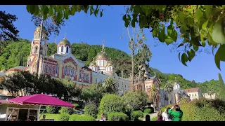 Новоафонский монастырь в экскурсии по Абхазии(май 2022)