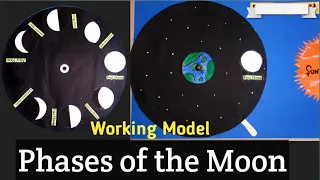 Working Model of Phases of The Moon/School Project for Exhibition/Kansal Creation/moon project