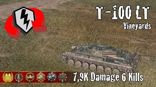 T-100 LT  |  7,9K Damage 6 Kills  |  WoT Blitz Replays