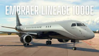 Inside the Embraer Lineage 1000E - Interior, Operating Cost, and much more