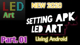 LED ART setting Panel P10 RGB ( Full Color ) 2020 Part.01