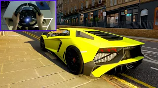 Lamborghini Aventador Superveloce - Forza Horizon 4 ( Logitech G920 ) Gameplay