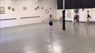 "La Bayadere" 2020 rehearsal