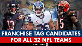 1 Franchise Tag Candidate For All 32 NFL Teams