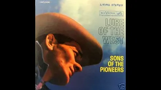 Sons of the Pioneers "Lure of the West" complete Living Stereo vinyl Lp
