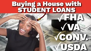 Buying a House with Student Loans | Student Loans and Buying a House | First Time Homebuyer