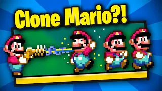 Mario, but he can clone himself?!