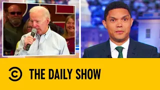 Joe Biden Calls Voter a 'Lying, Dog-Faced Pony Soldier’ | The Daily Show With Trevor Noah