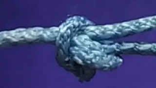 очень быстрый скользящий узел. Very fast sliding knot