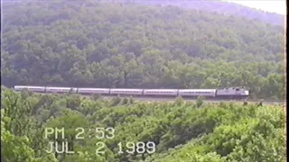 RailFuzz Railfan Video 68 - Conrail Trains around world famous Horseshoe Curve!