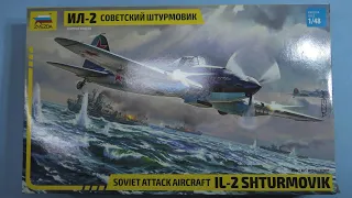 Sprue Review Zvezda 1/48 IL-2  Shturmovik