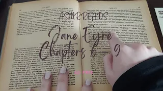 ASMRReads Jane Eyre by Charlotte Bronte | Chapters 6 - 9 | Whispered Reading | Ad Free