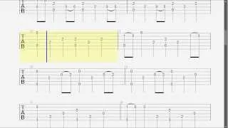Guitar Tab - Game of Thrones Theme - Fingerstyle - Slow