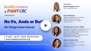 No If, Ands or Butts: All Things Colon Cancer – Webinar