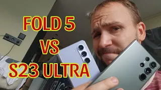 Samsung galaxy fold 5 vs s23 ultra обзор и сравнение а так же тест экрана и камер плюсы и минусы