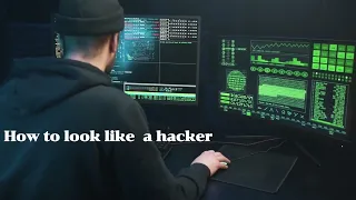 Look like a hacker  | Wanna look like a hacker | hacking in PC| Hacking | Hacking tools | #Shorts