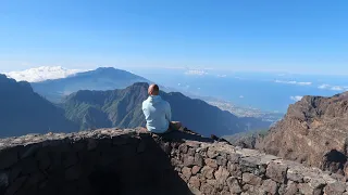 [3] Канары, Ла Пальма, летаю над вулканом Кумбре-Вьеха, Roque de los Muchachos