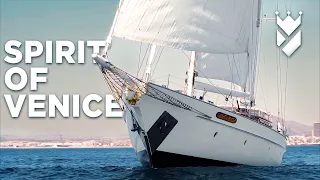 COMPLETELY CUSTOM BUILT SAILING YACHT FOR WORLD CRUISING. "SPIRIT OF VENICE"