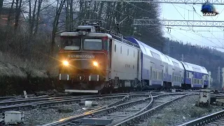 Trenuri pe Seară în Gara Predeal/Trains on Evening in Predeal Station - 27 February 2021