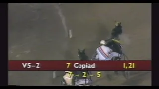 Breeders Crown-semifinaler för 4 åriga hingstar/valacker på Bergsåker 18 november 1993.