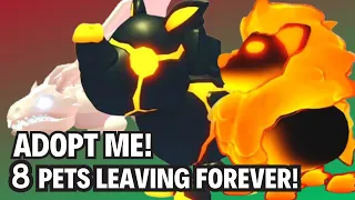 ❗ALERT❗ 8 PETS ARE LEAVING ADOPT ME FOREVER! 😱Adopt Me Update, Roblox