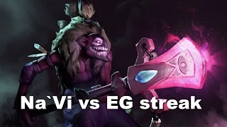 Na`Vi vs EG super streak DAC Dota 2