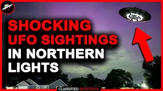 😱FAKE Aurora Borealis?? UFO Caught On Camera During Northern Lights! New UFO Video, UFO Footage, UAP