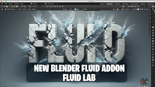 New fluid simulation addon for blender FluidLab