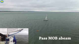 Man Overboard under sail - the Quick Stop method