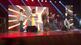 Aishvarrya's moments with Usha Uthup!